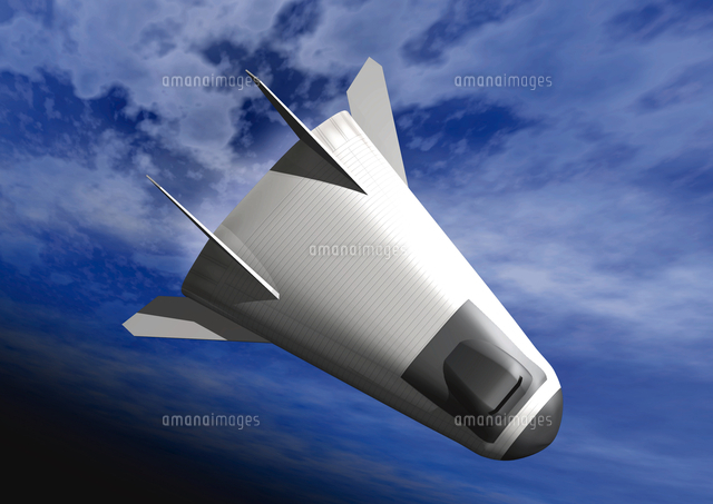宇宙船のCGイメージ
(c)daj