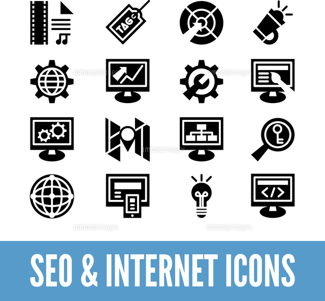SEO and internet optimization icon set. Isolated vector illustration
(c)Ingram Image