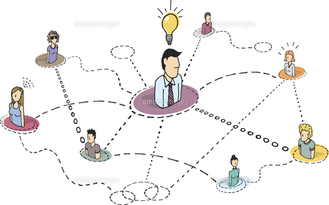Creative thinking teamwork / Idea process or brainstorming
(c)Ingram Image