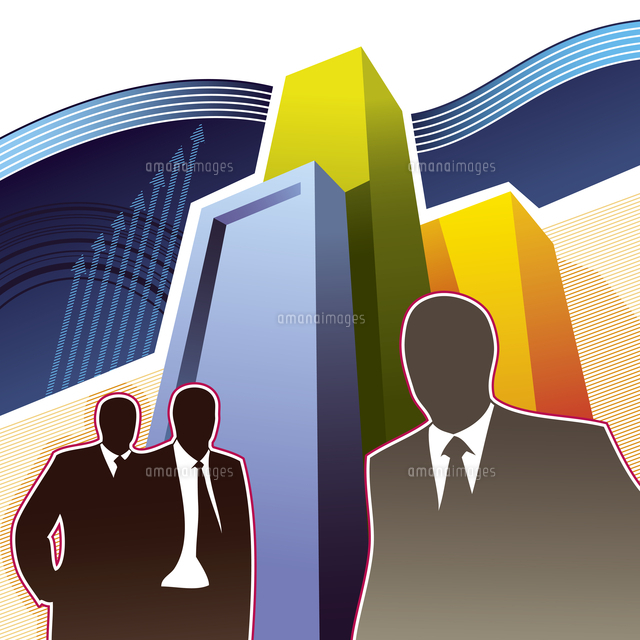 Businessmen silhouettes on abstract background
(c)Ingram Image